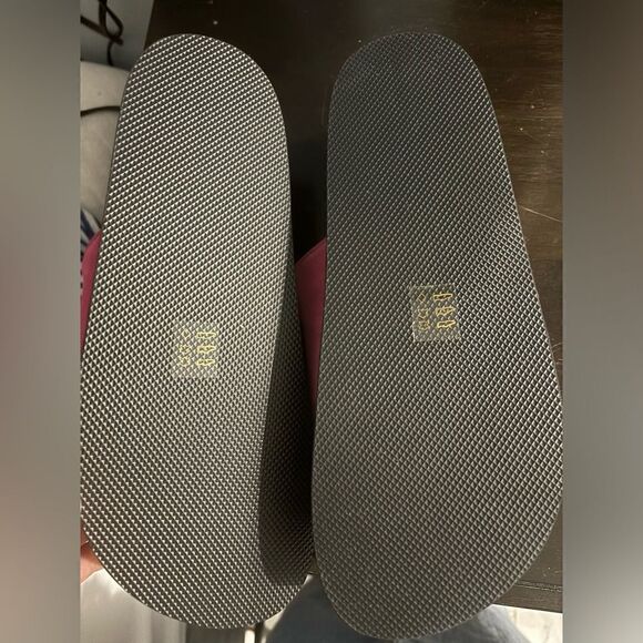 MAJE Crystal-embellished pink open-toe suede sandals NWOT - Picture 5 of 8